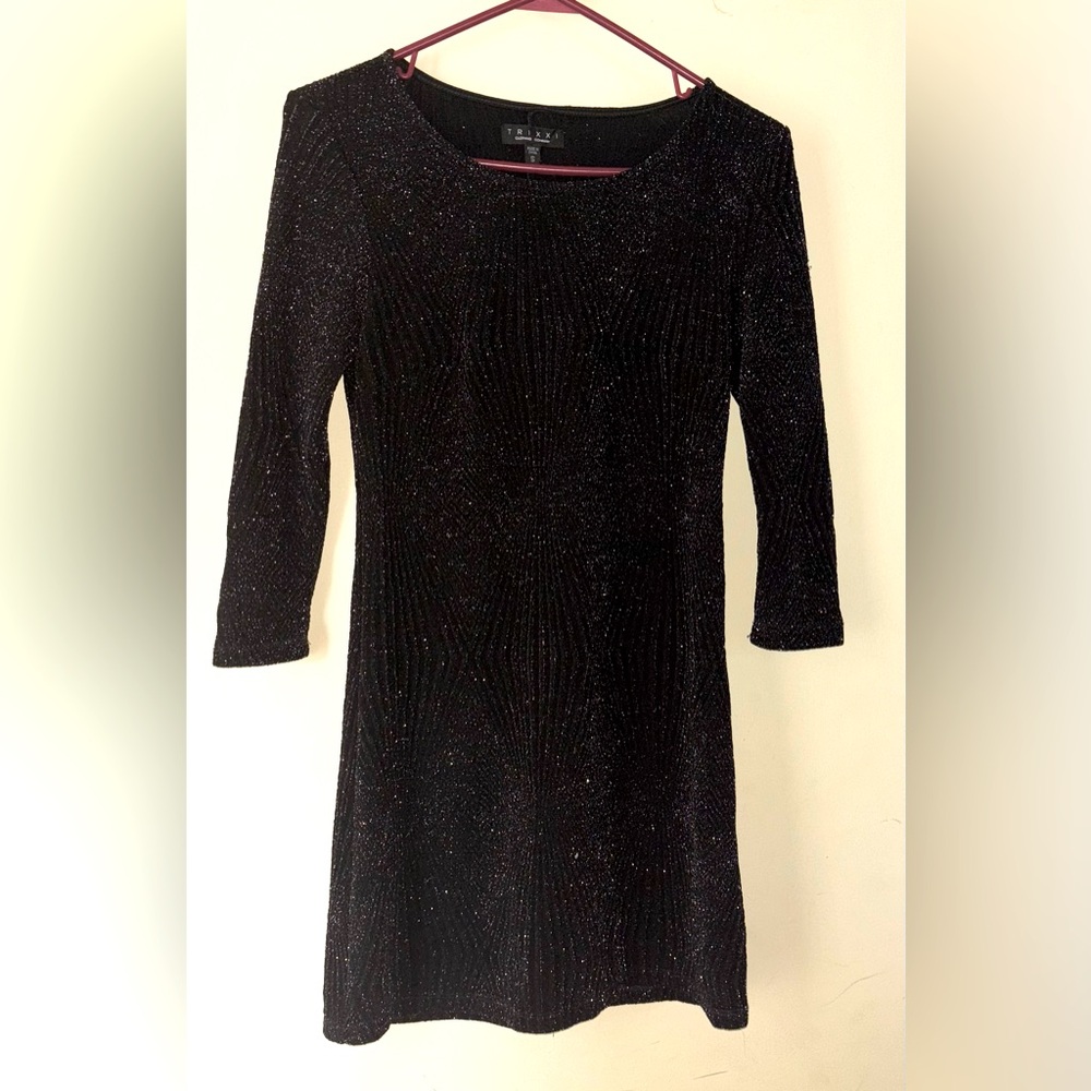 3/4 sleeve cocktail dress